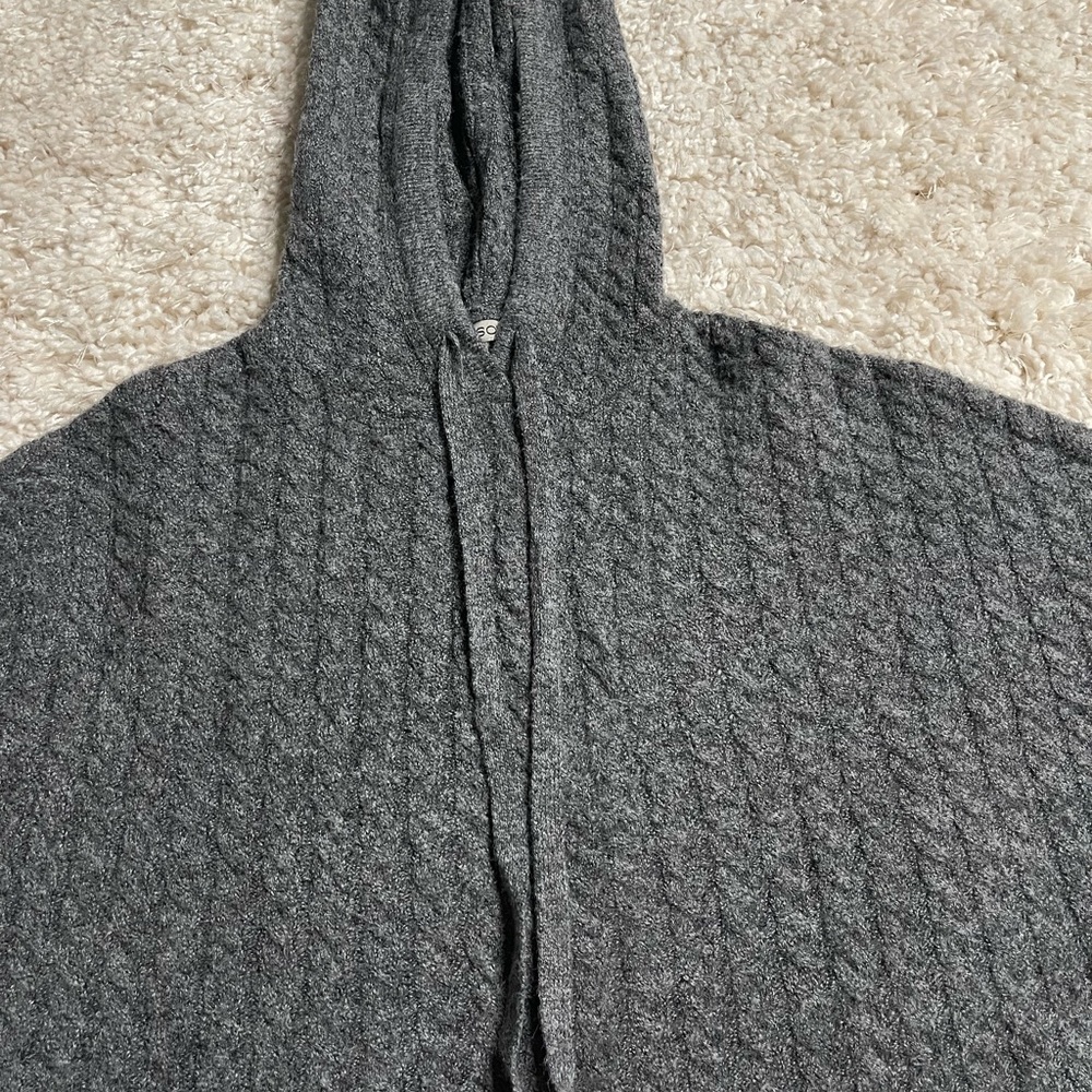 Jamison From Evereve Sweater Drawstring Hoodie Si… - image 4